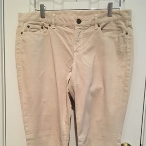 J.Crew Tan Corduroy Pants